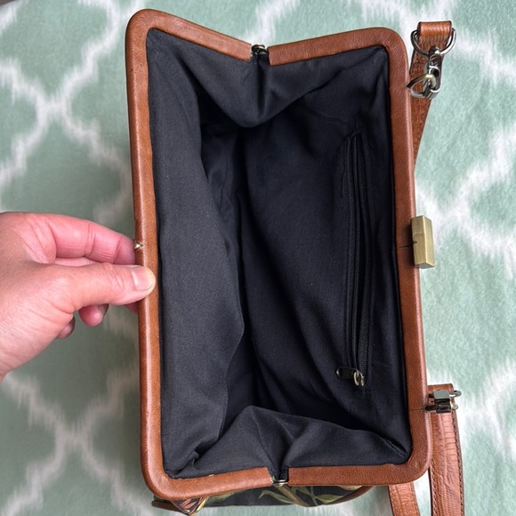 Vintage Floral Embellished Women's Bag - Picture 7 of 13